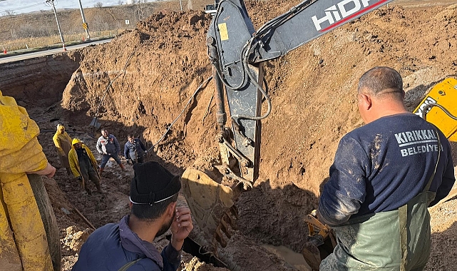 Yahşihan'da Arıza giderildi, su akışı başladı