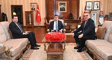 Fenerbahçe Spor Kulübü Futbol A.Ş. Başkan Yardımcısı Uzelli Vali Sarıibrahim’e Hayırlı Olsun Ziyaretinde Bulundu