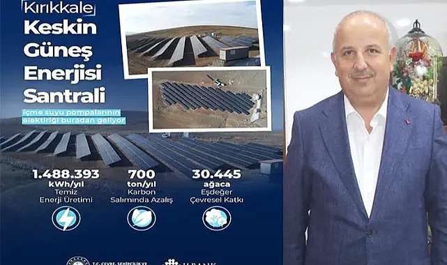 Keskin’den Güçlü Hamle: GES ile Hem Doğa Kazanıyor Hem Belediye Bütçesi Rahatlıyor