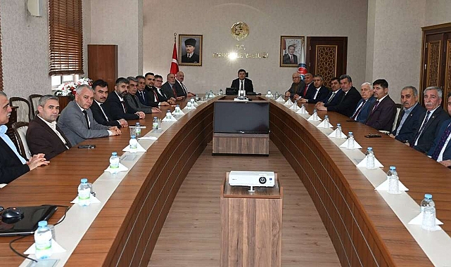 Vali Sarıibrahim, İl Genel Meclisi Üyelerini ağırladı